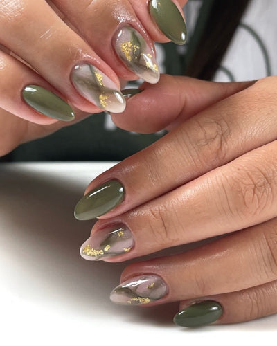 How To Do Nail Foil Designs for Fall and Winter