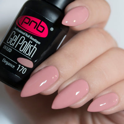 PNB Pink gel nail polish for a Russian manicure