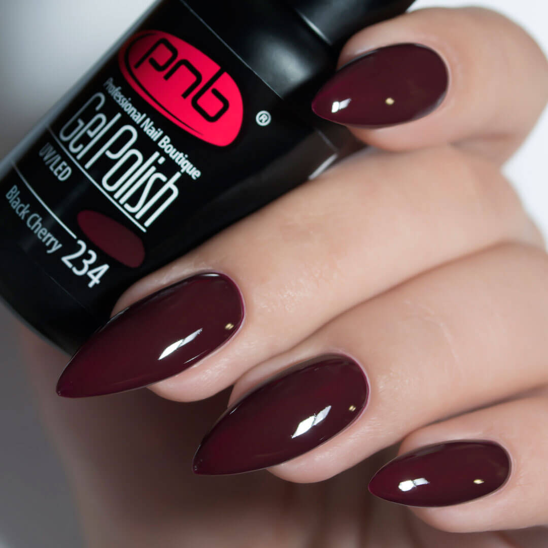 PNB Black Cherry gel nail polish 234 – NashlyNails