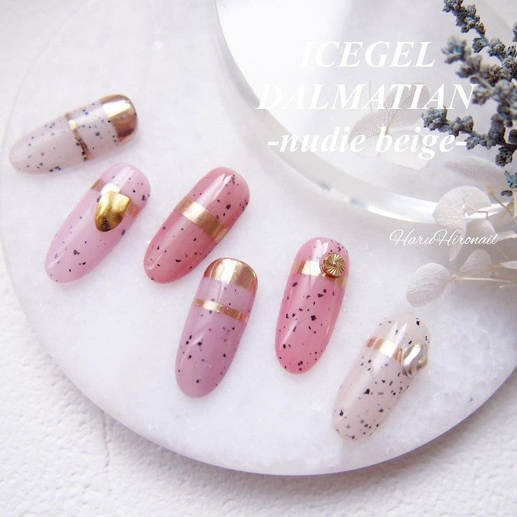 ICEGEL Dalmatian gel nail polish for manicures and pedicures nail art