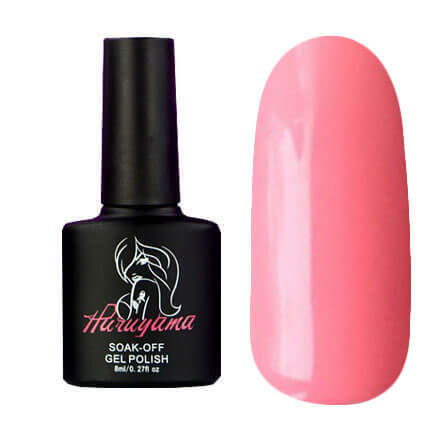 Haruyama pink gel polish for a beautiful manicure or pedicure