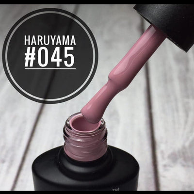 Haruyama smokey pink gel nail polish for Russian manicures and pedicures
