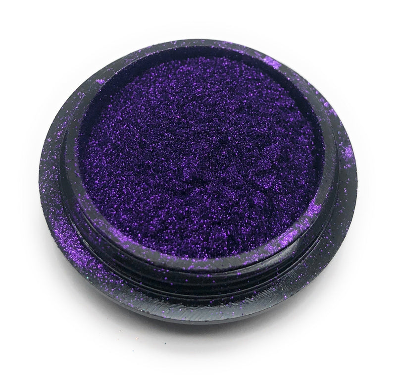 NOCTIS Dark purple pigment powder for manicures and pedicures