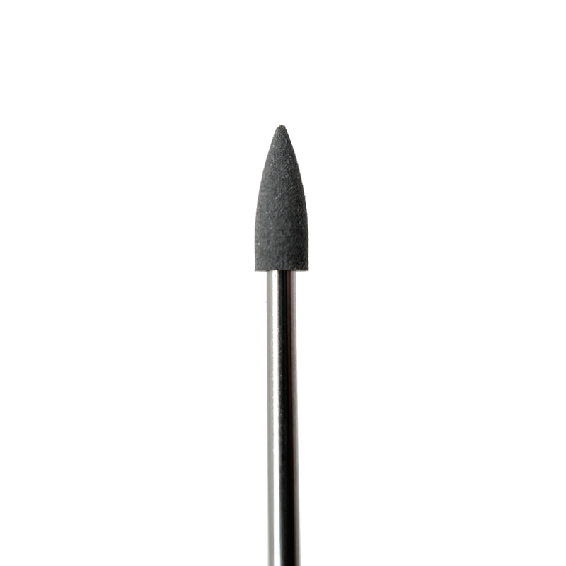 Russian manicure nail drill bits, buffer cone shaped used to buff the nail before gel nail polish application.