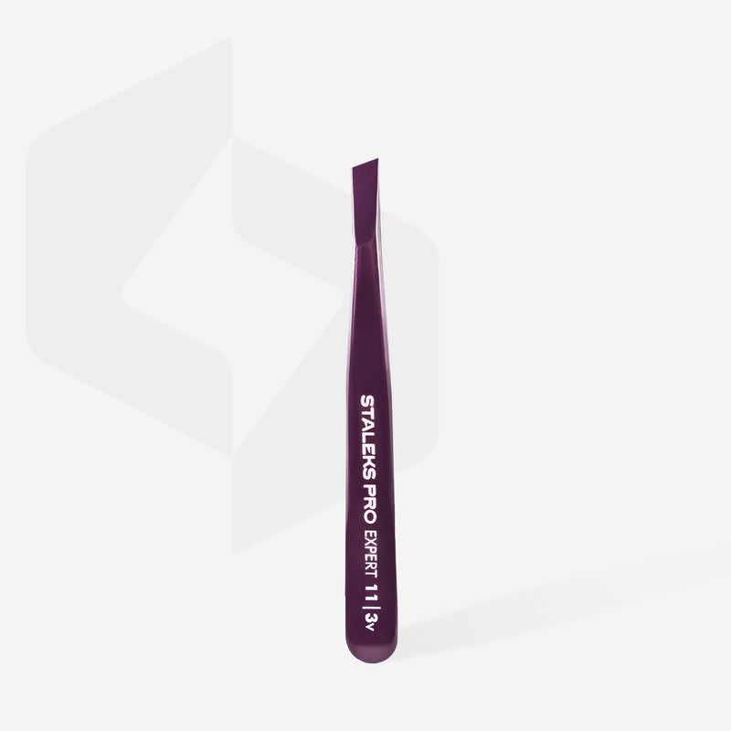 STALEKS PRO lash and brow tweezers, perfect cuticle cutter for manicures and pedicures