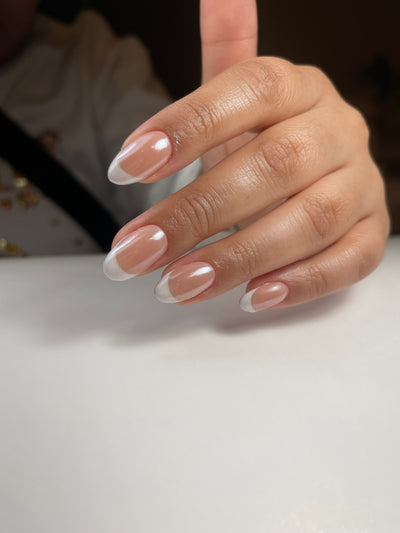 What is a Russian manicure and how is it performed?