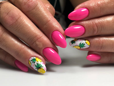 Creating your perfect tropical nails