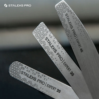 STALEKS PRO reusable nail files for manicures and pedicures