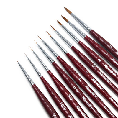 Roubloff nail art brushes for gel polish manicures and pedicures