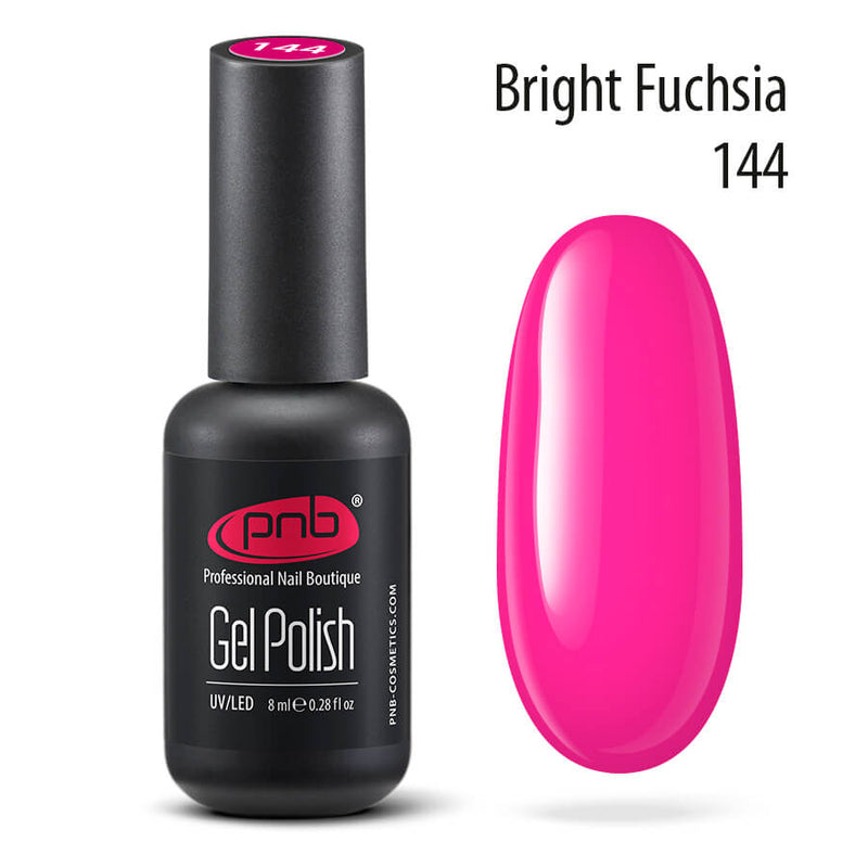 PNB pink gel nail polish for a Russian manicure