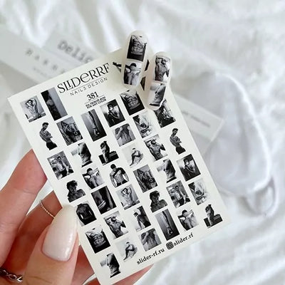 Slider.RF Fashion men nail decals / sliders 381