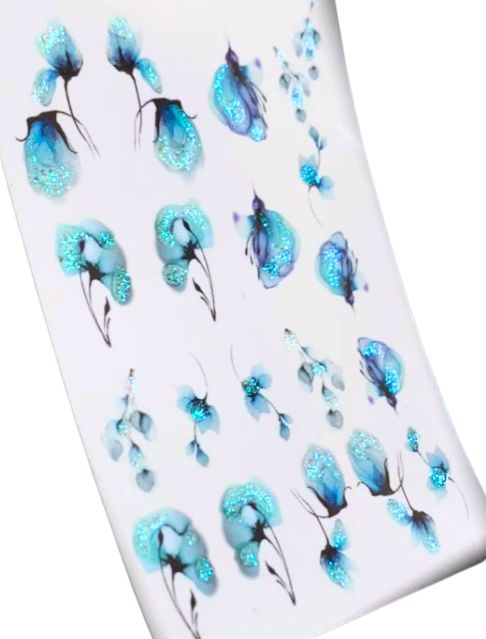 INKVICTUS flower nail decals / sliders 5291