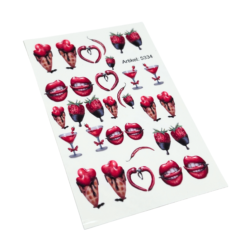 Artikel 5334 nail art design stickers