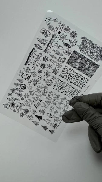 SAGA Stamping plate 14 Winter