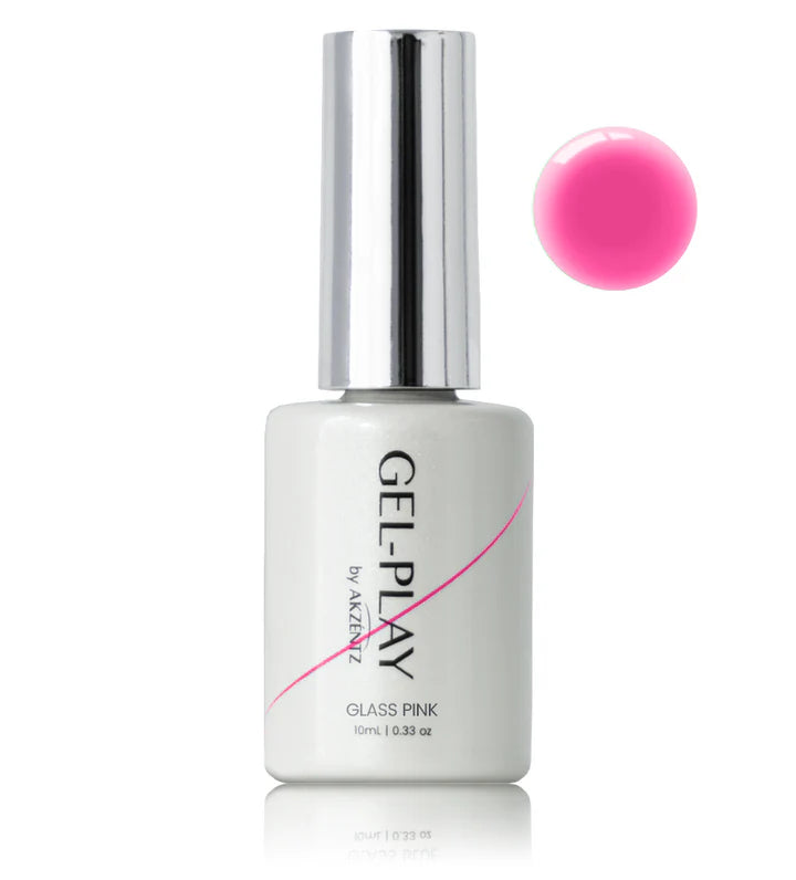 Akzentz Gel-Play Glass Gel Pink