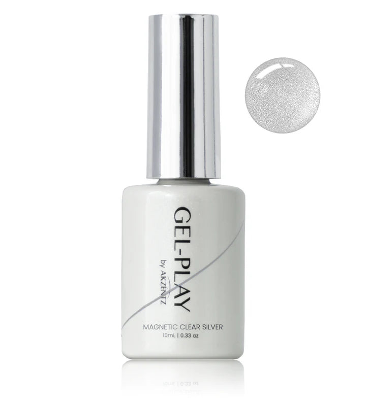 Akzentz Gel-Play Magnetic Gel Clear Silver