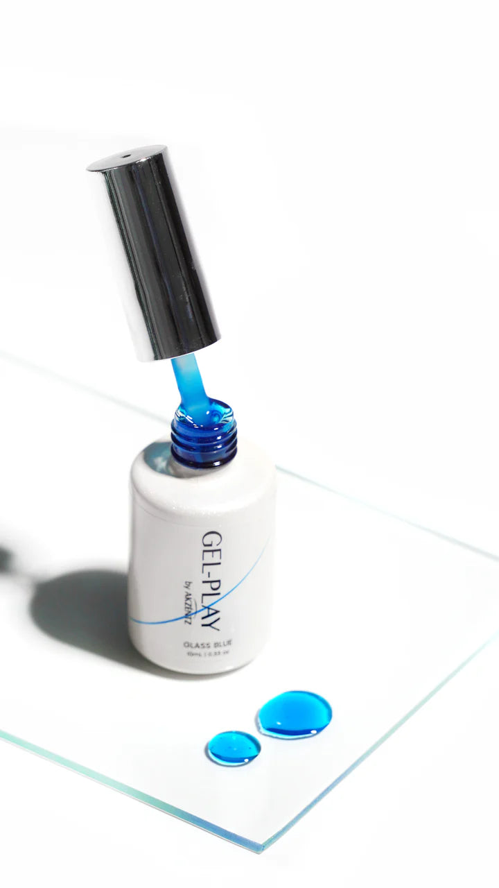 Akzentz Gel-Play Glass Gel Blue