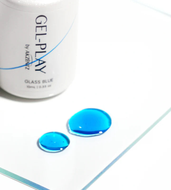 Akzentz Gel-Play Glass Gel Blue