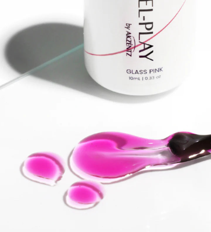 Akzentz Gel-Play Glass Gel Pink