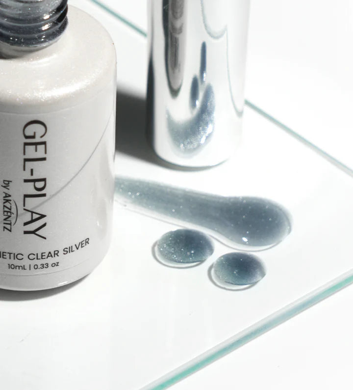 Akzentz Gel-Play Magnetic Gel Clear Silver