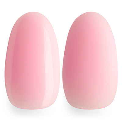 Luminary pink gel base coat