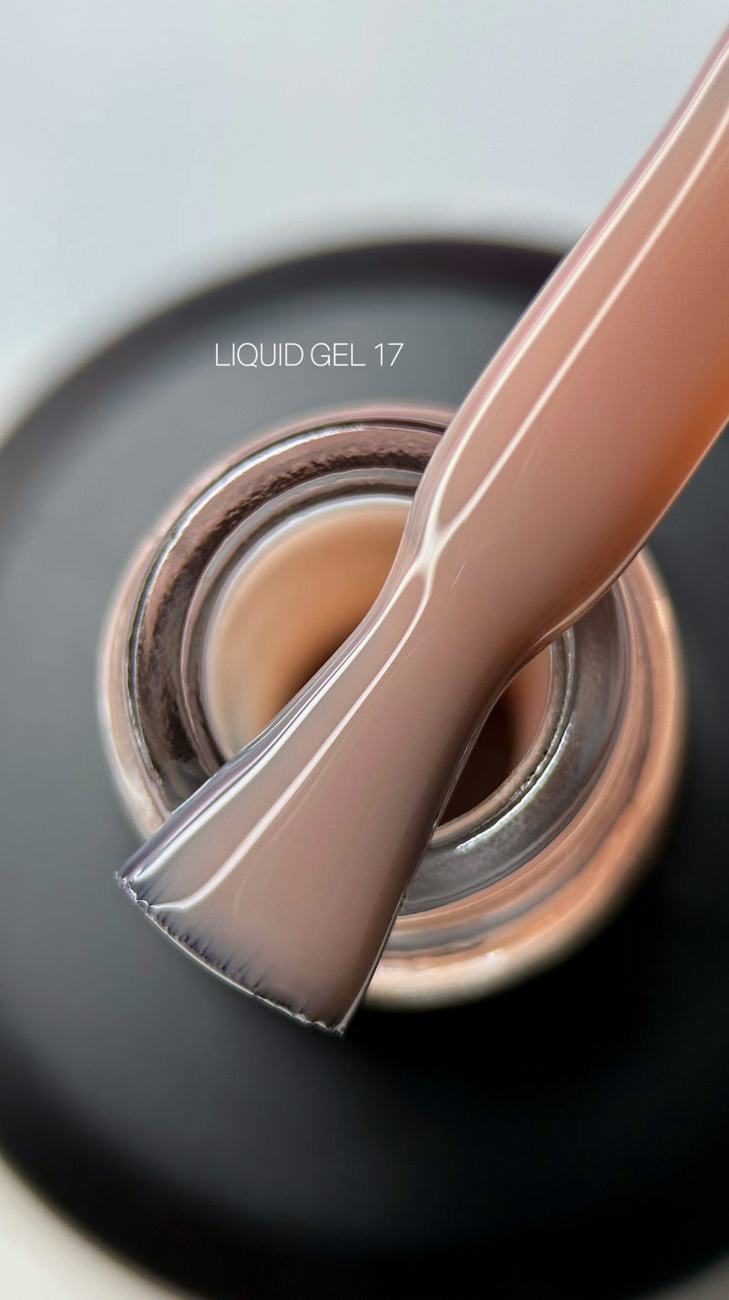 Saga liquid structured gel for Russian manicure and pedicure