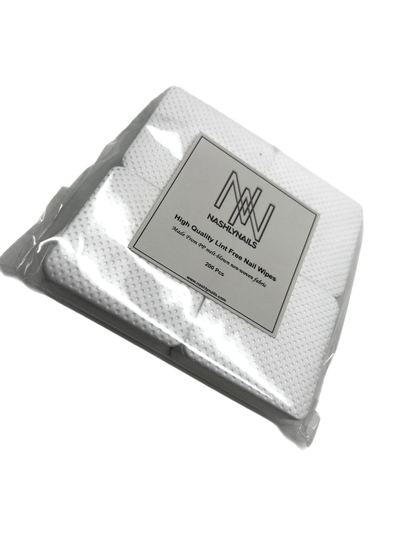 Lint free wipes used in the process of Russian manicure, 200 pieces