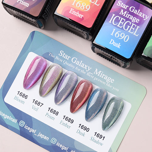 ICEGEL Star Galaxy-Mirage 1686-1691