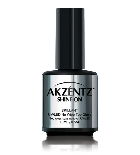 Akzentz Shine-On Tack Free Top Coat – NashlyNails