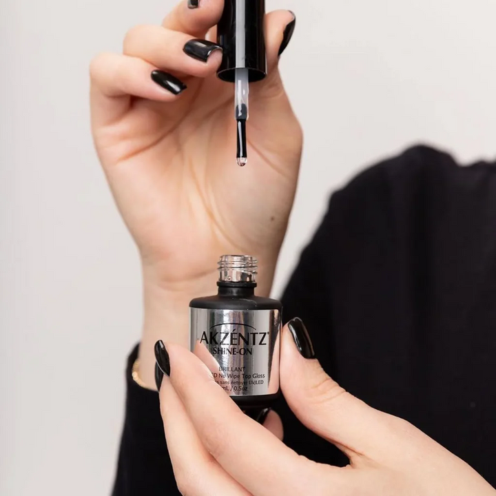 Akzentz Shine-On Tack Free Top Coat – NashlyNails