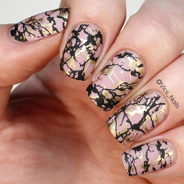 Maniology nail stamping plate xl476 Heart of Stone