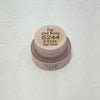 ICEGEL Tap! Nude S244 gel polish - cream nude finish in glass jar with purple lid