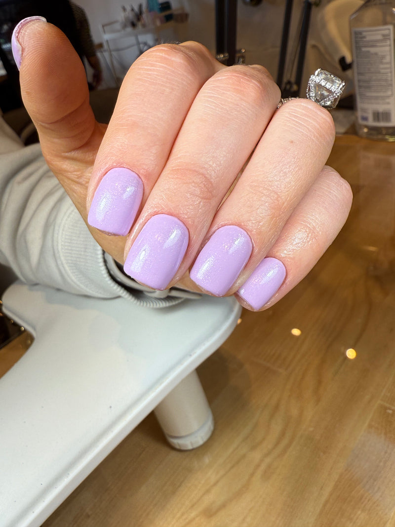 PNB sparkling lavender gel nail polish 072 Foxtrot – NashlyNails