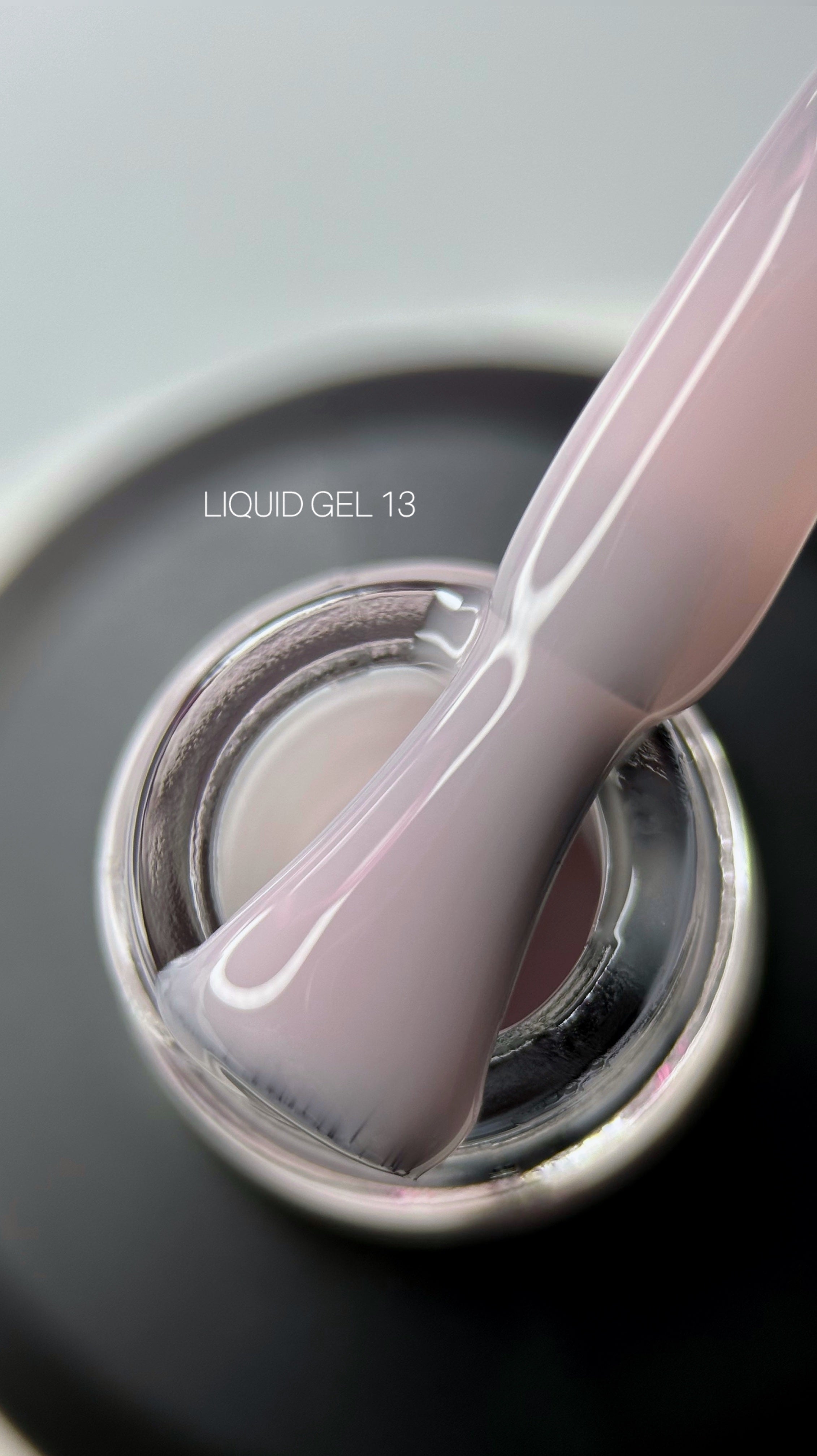 SAGA Liquid gel whisper pink 30 ml #13 – NashlyNails