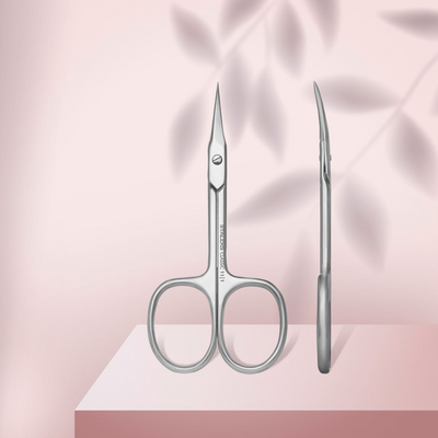 Staleks Small handle cuticle scissors  for Russian manicure