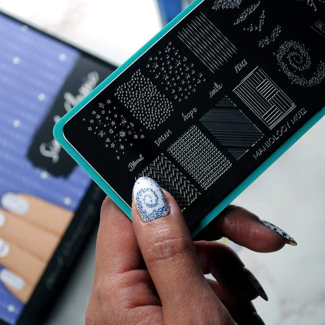 Example of Maniology simply classic all in one nail stamping starter kit 105 nails