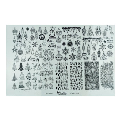 SAGA Stamping plate 14 Winter