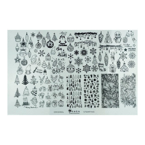 SAGA Stamping plate 14 Winter