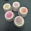 Tap and Rose ICEGEL gel polish collection in 5 nude, pink, and peachy tones - S244, S243, S241, S240, S242