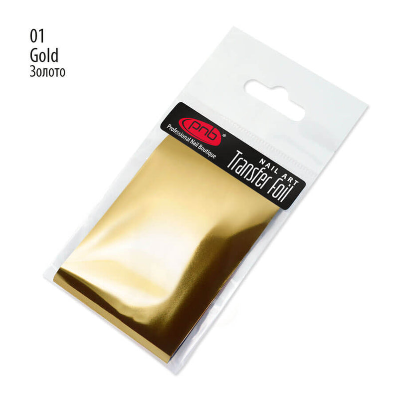 PNB nail gold foil for design