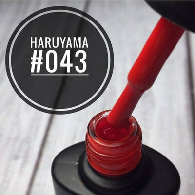 Beautiful haruyama gel nail polish for manicures and pedicures
