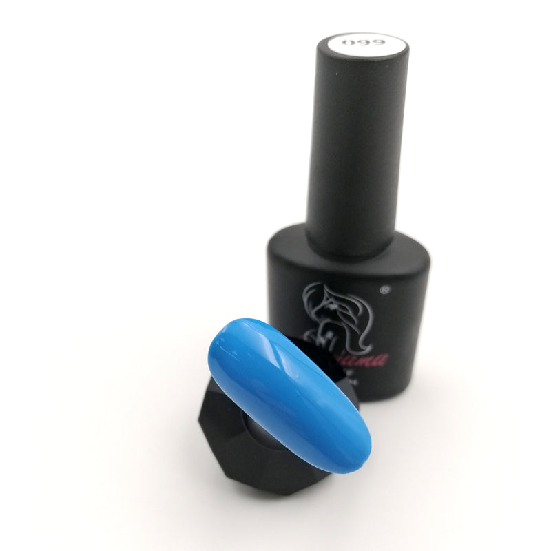Blue Haruyama gel polish 099 for manicure or pedicure