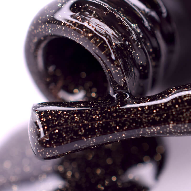 PNB glitter gel nail polish for a Russian manicure