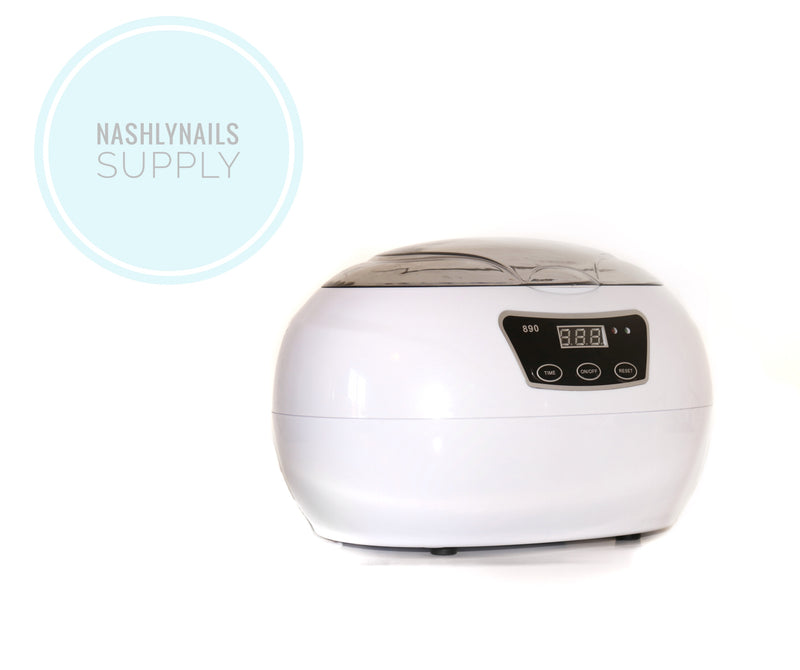 Ultrasonic cleaner for nail tools - NashlyNails Russian Style Manicure and Pedicure products, information, blog, learning, tutorials and store. Gel polishes, polish, nail drill bits for nail technicians. Everything you need for mani pedi including education and how to learn. 