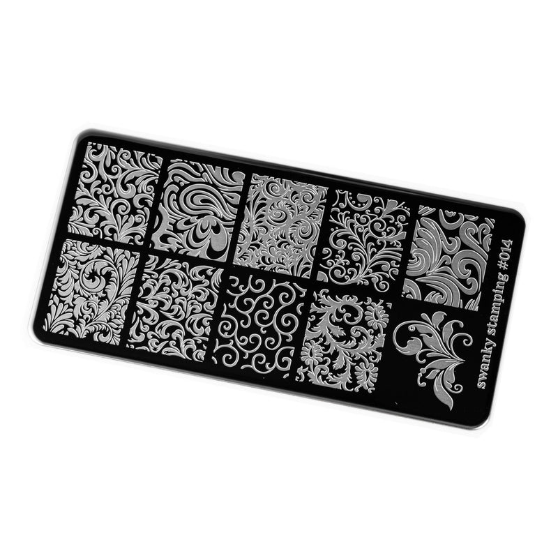 Swanky Stamping pattern nail stamping plates 014