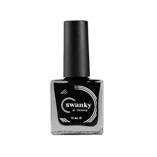 Swanky Stamping polish, Black 001