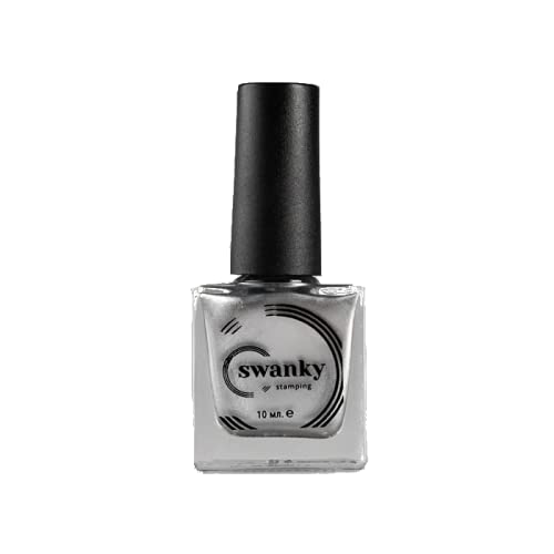 Swanky Stamping polish, metallic Silver 004