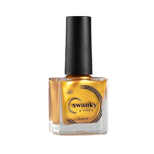 Swanky Stamping polish, metallic Gold 003