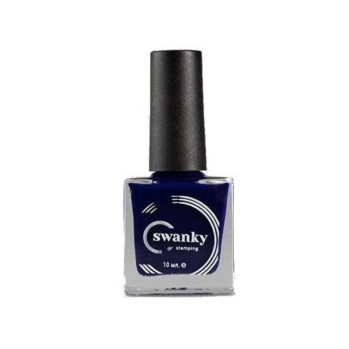 Swanky Stamping polish, Blue 008