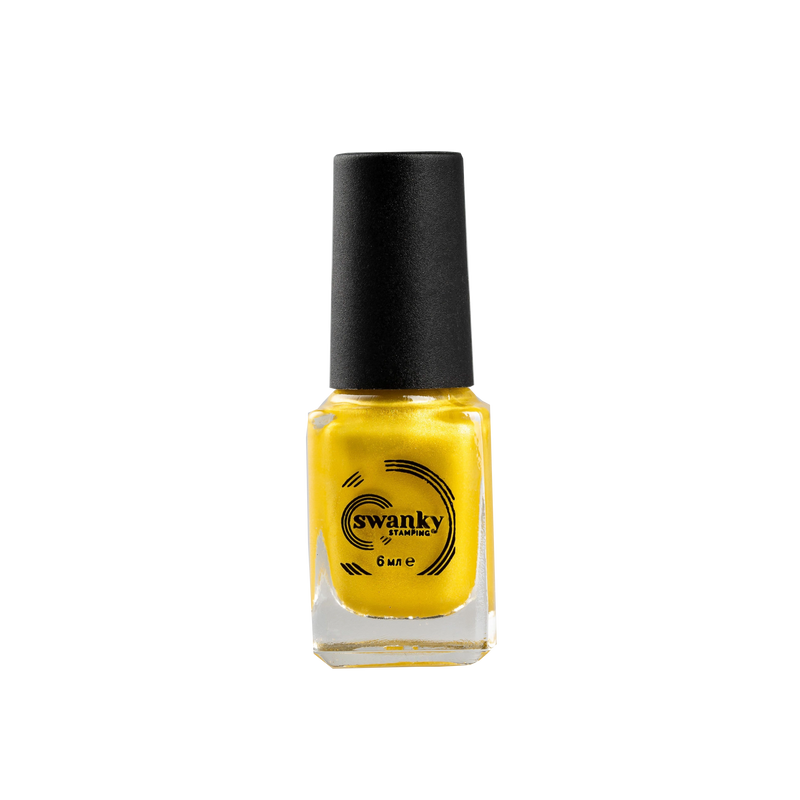 Swanky Stamping polish, metallic yellow gold M05